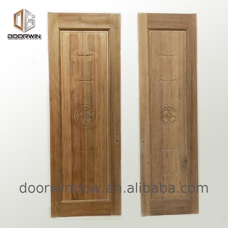 Factory Directly Supply wood carving door window and parts white or oak internal doors - Doorwin Group Windows & Doors