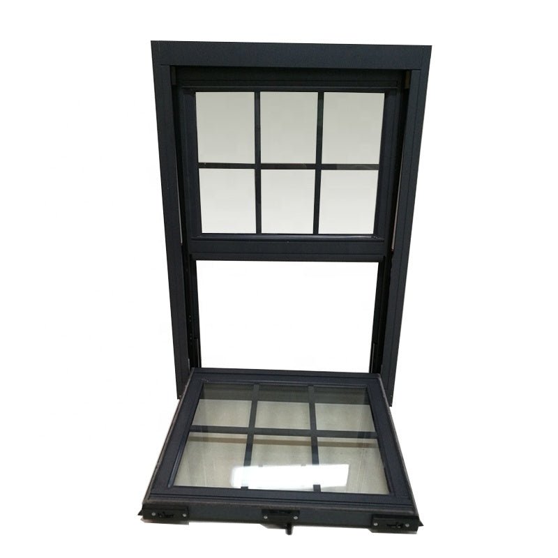 Factory Hot Sales new design models grill design aluminum single hung window - Doorwin Group Windows & Doors