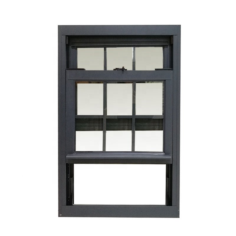 Factory Hot Sales new design models grill design aluminum single hung window - Doorwin Group Windows & Doors