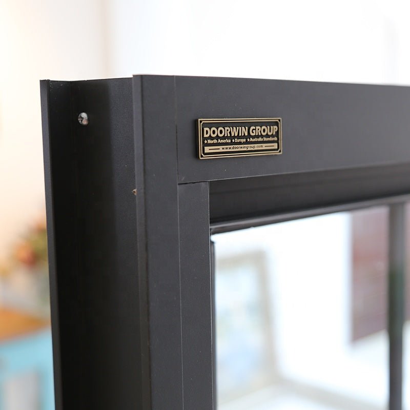 Factory Hot Sales new design models grill design aluminum single hung window - Doorwin Group Windows & Doors