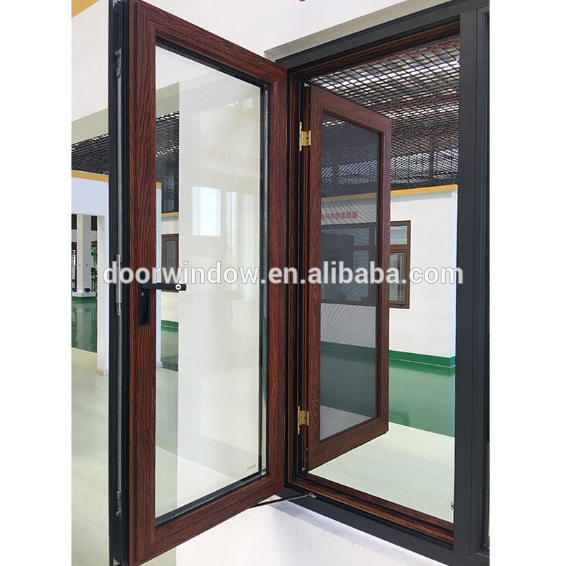 Factory made black industrial windows framed house frame replacement - Doorwin Group Windows & Doors