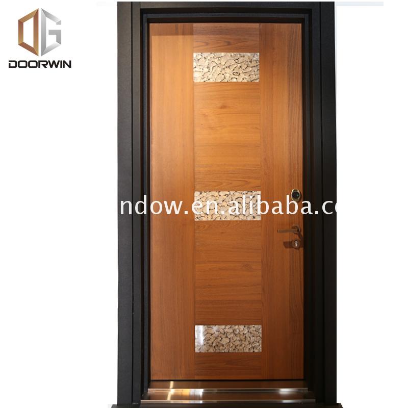 Factory made solid wood door company and frame panel french doors - Doorwin Group Windows & Doors