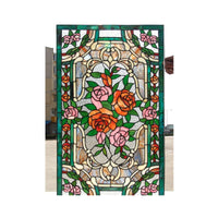 Factory made victorian stained glass window - Doorwin Group Windows & Doors
