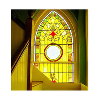 Factory made victorian stained glass window - Doorwin Group Windows & Doors