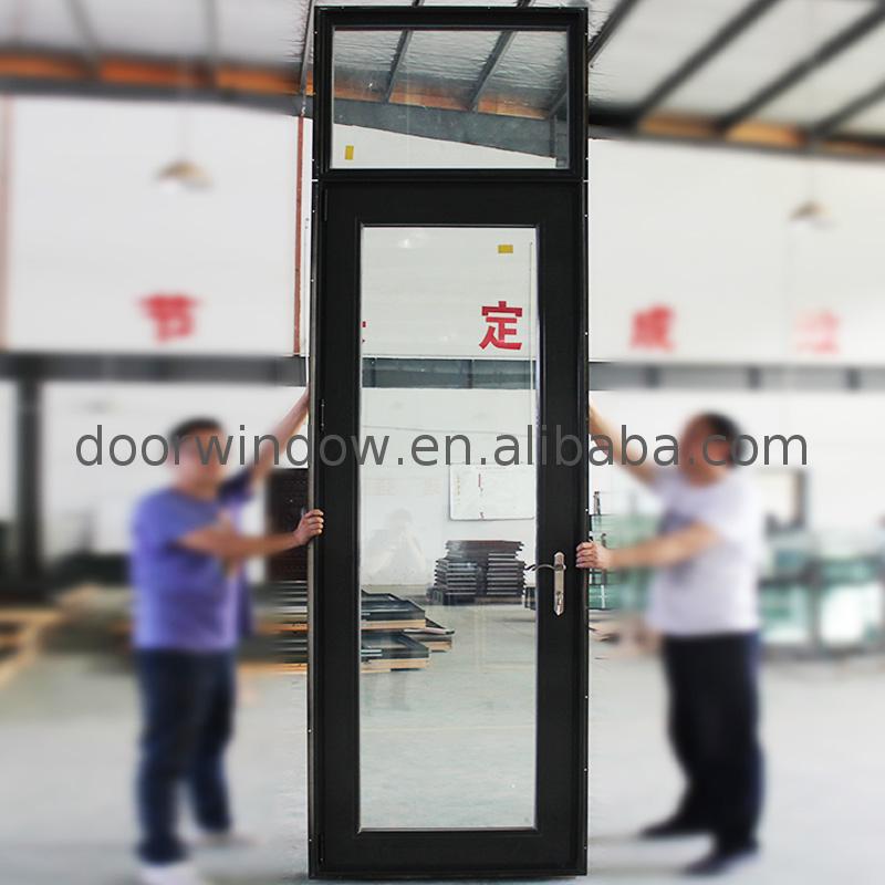 Factory price Manufacturer Supplier best entry doors aluminium hinged prices - Doorwin Group Windows & Doors