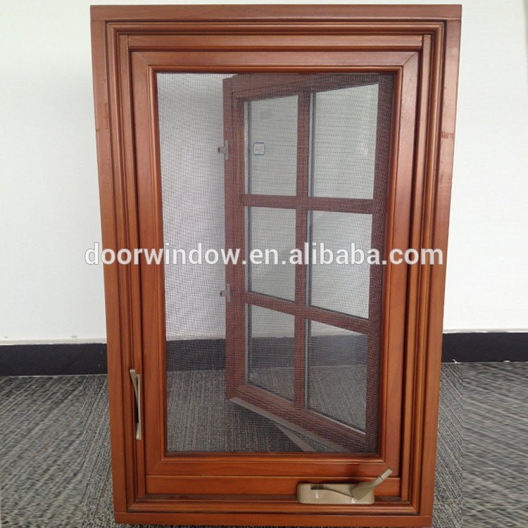 Factory price Manufacturer Supplier softwood window frames single pane wood windows for sale - Doorwin Group Windows & Doors