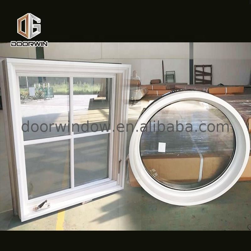 Factory supply discount price wood aluminum casement window aluminium windows double glass with grill design and mosquito net - Doorwin Group Windows & Doors