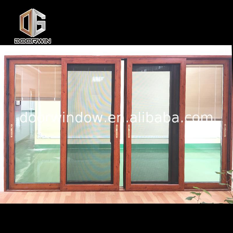 Factory Supply large glass sliding doors for houses laminated door internal timber - Doorwin Group Windows & Doors