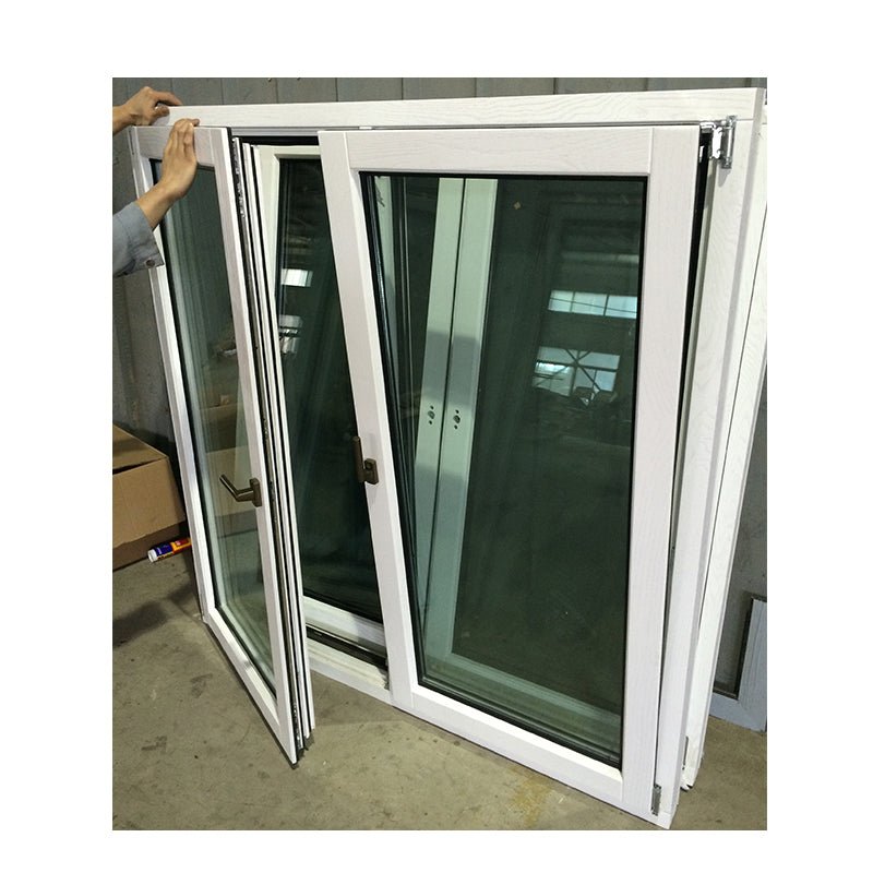 Factory wholesale aluminum wood tilt turn window double casement windows - Doorwin Group Windows & Doors