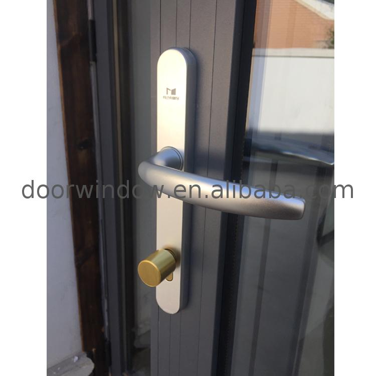 Fair price glazed folding doors frosted glass frameless prices - Doorwin Group Windows & Doors