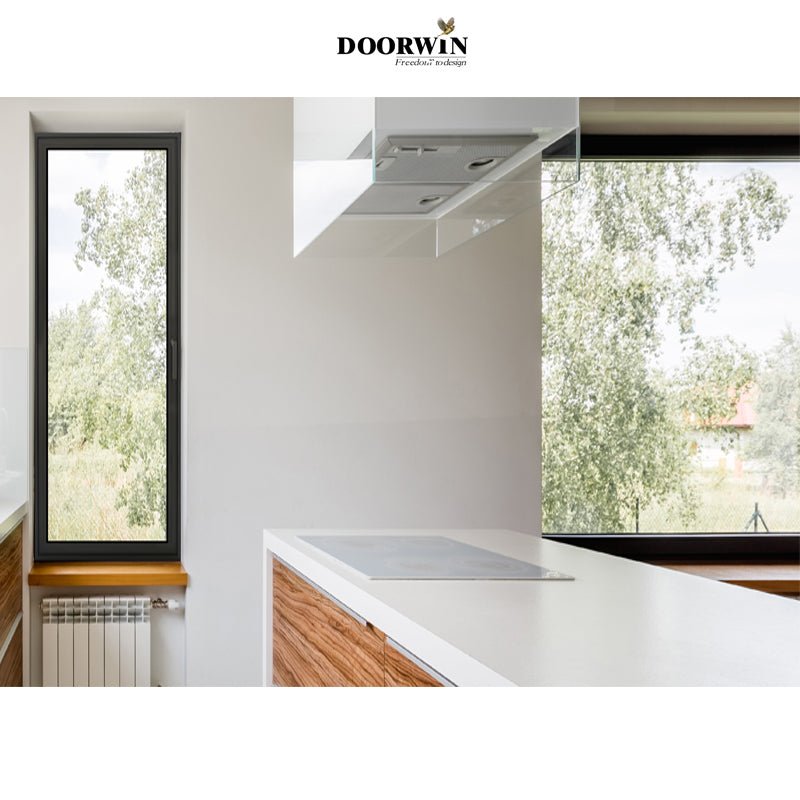 Fashion house window aluminum modern windows double glazing tilt turn windows- MINIMALISM SERIES - Doorwin Group Windows & Doors