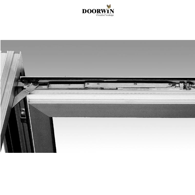 Fashion house window aluminum modern windows double glazing tilt turn windows- MINIMALISM SERIES - Doorwin Group Windows & Doors