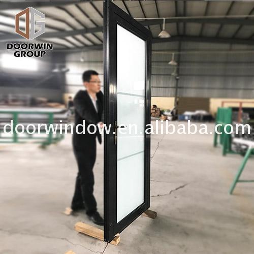Fashion tempered glass entry doors taylor swartland aluminium - Doorwin Group Windows & Doors