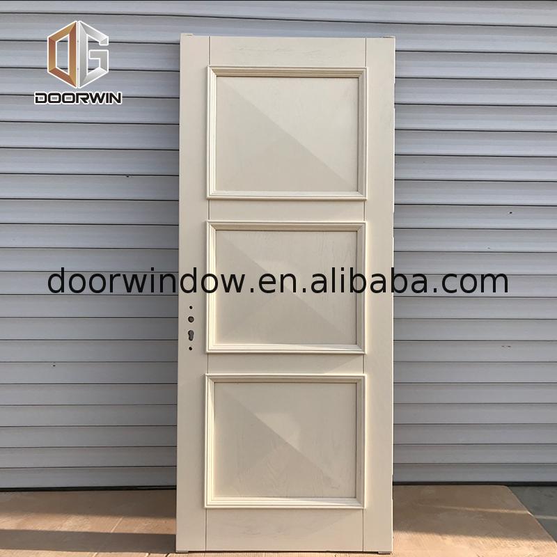 Fashion white door design house three panel sliding - Doorwin Group Windows & Doors