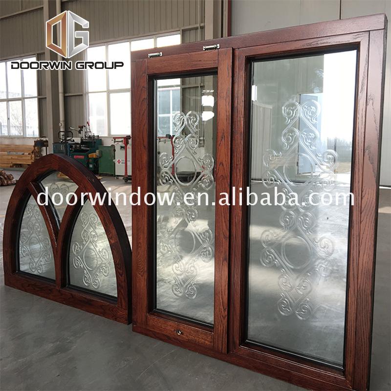 Fashion wooden arched windows craftsman transom window - Doorwin Group Windows & Doors