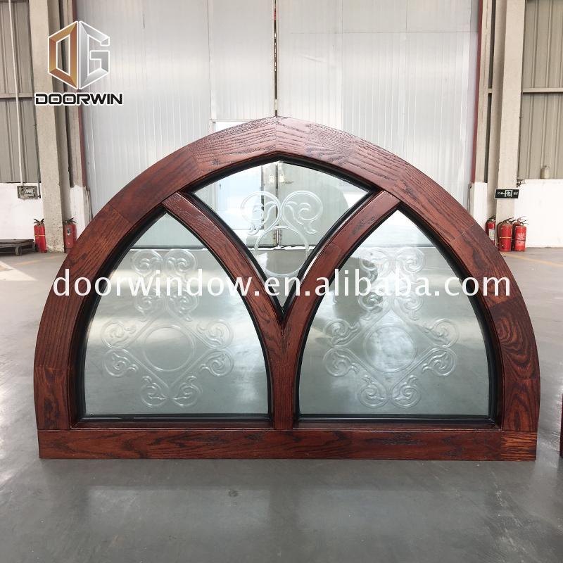 Fashion wooden arched windows craftsman transom window - Doorwin Group Windows & Doors