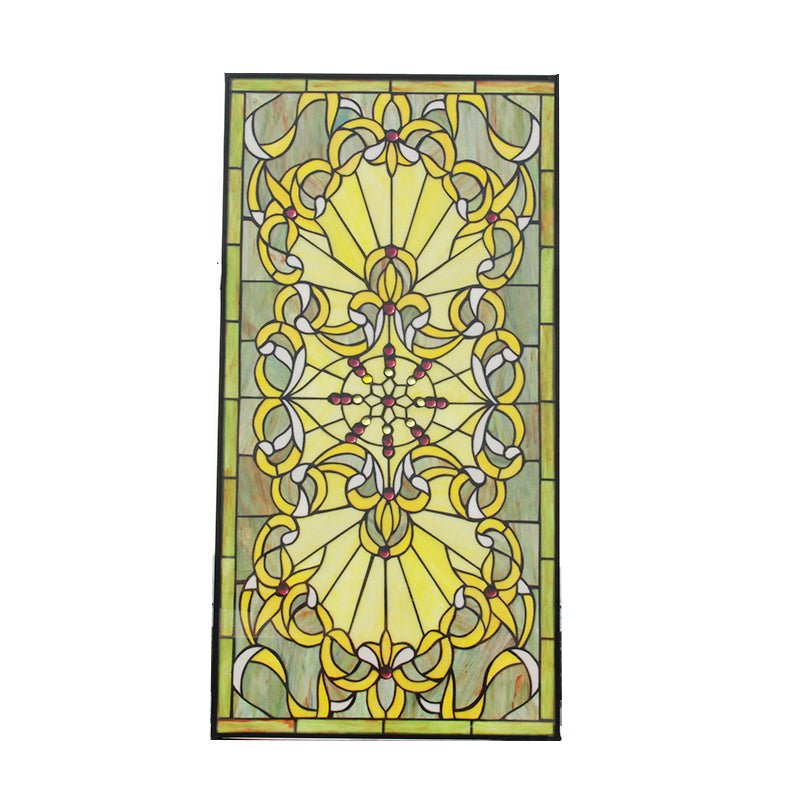 Faux stained glass window panels filmby Doorwin - Doorwin Group Windows & Doors