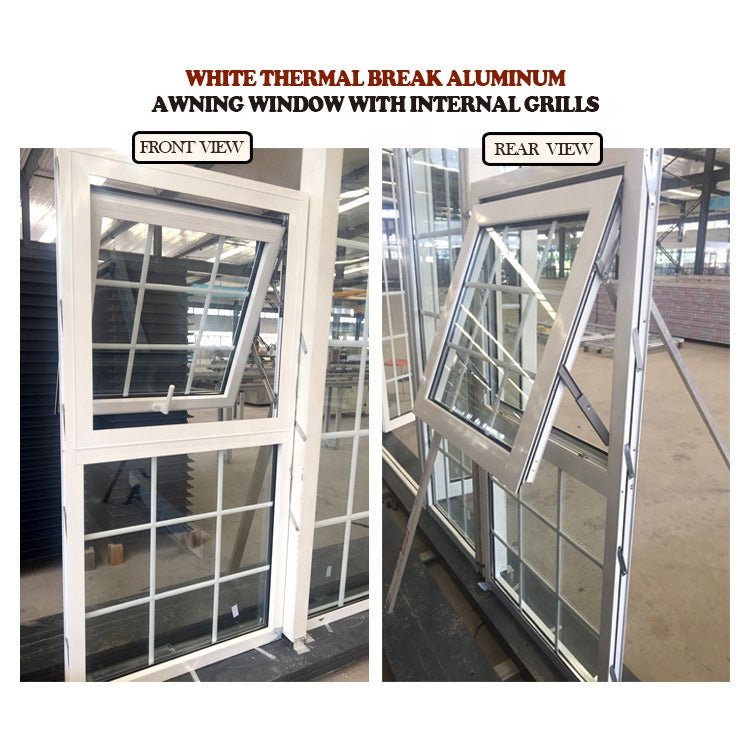 fire rating awning window insulated glass fixed window by Doorwin on Alibaba - Doorwin Group Windows & Doors