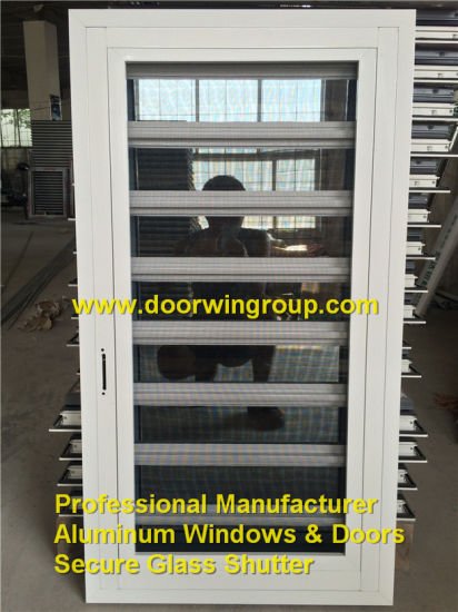 Fixed Aluminum Security Glass Shutter Window, Ventilate Window with Security Performance for Your Residential House - China Aluminum Glass Shutter, Shutter Window - Doorwin Group Windows & Doors