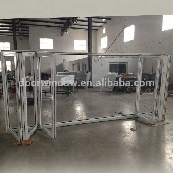 folding doors for bathrooms glass products thermal break aluminum folding door for patio by Doorwin - Doorwin Group Windows & Doors