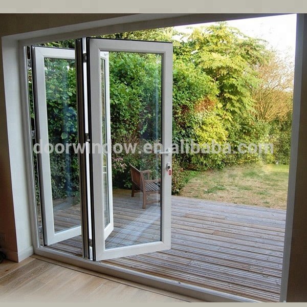 folding doors for bathrooms glass products thermal break aluminum folding door for patio by Doorwin - Doorwin Group Windows & Doors