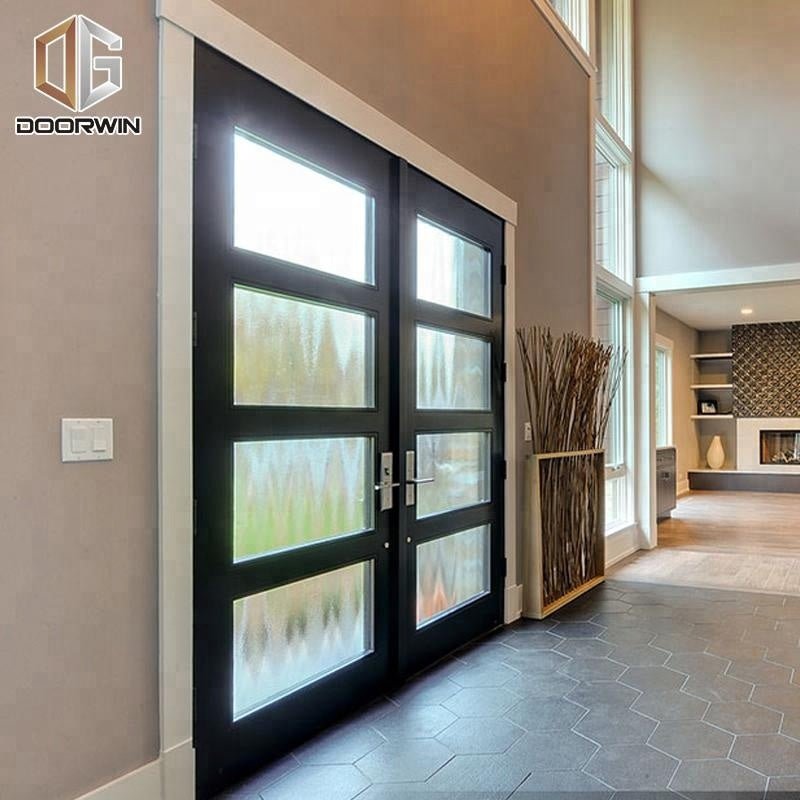 Frameless glass door float clear tempered casement exteriorby Doorwin on Alibaba - Doorwin Group Windows & Doors