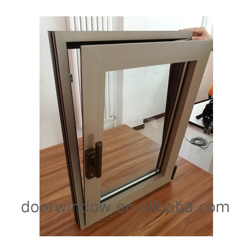 French aluminum window fabrication of windows and doors double glazing awning by Doorwin - Doorwin Group Windows & Doors