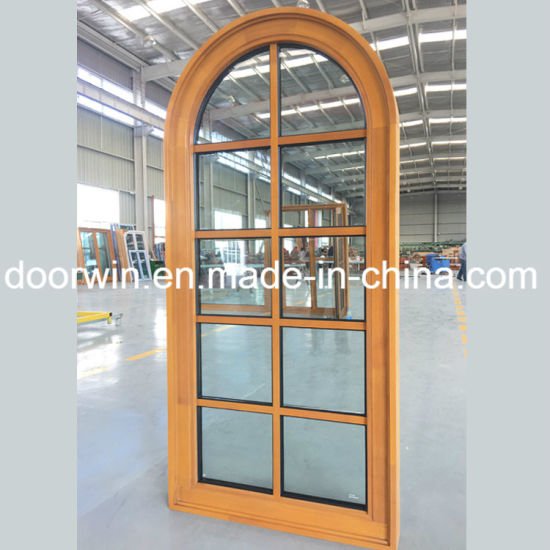 French Style Fixed Wood Window with Wood Window Grille Design Made of Teak Wood - China Grille Window, Pine Wood Window - Doorwin Group Windows & Doors
