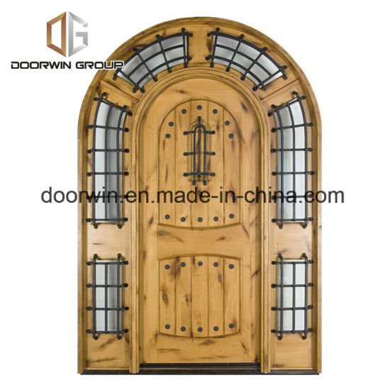 French Style Simple Doors, Wood Entry Door for Home - China Entry Door, Wooden House Doors - Doorwin Group Windows & Doors