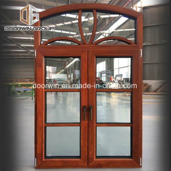 French Window with Grille Design - China Half Round Aluminum, Commercial Windows - Doorwin Group Windows & Doors