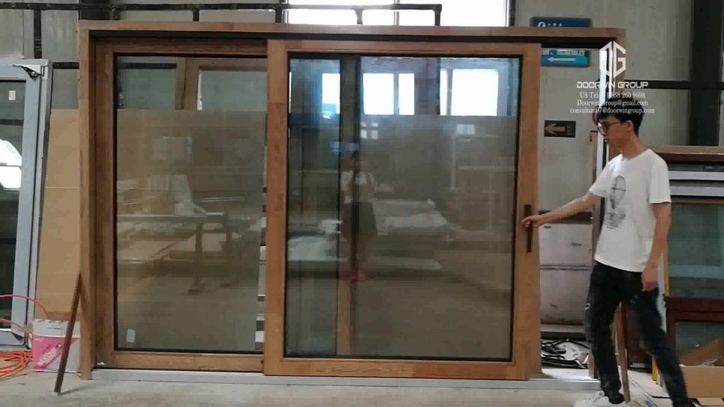 Garage door automatic operator french sliding patio glass doors by Doorwin on Alibaba - Doorwin Group Windows & Doors