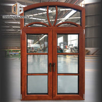 Glass window round garden arch top wood grille french casement windowsby Doorwin on Alibaba - Doorwin Group Windows & Doors