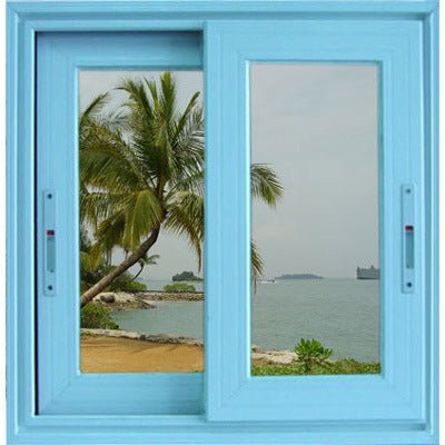 Good Price Aluminium Sliding Window with Tempered Glass - China Aluminum Horizontal Sliding Window, Aluminium Window - Doorwin Group Windows & Doors