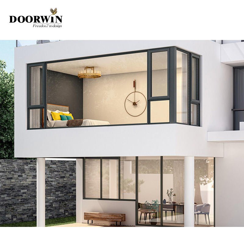 Good price Modern cheap house big glass thermal break aluminium tilt and turn casement windows for sale - Doorwin Group Windows & Doors