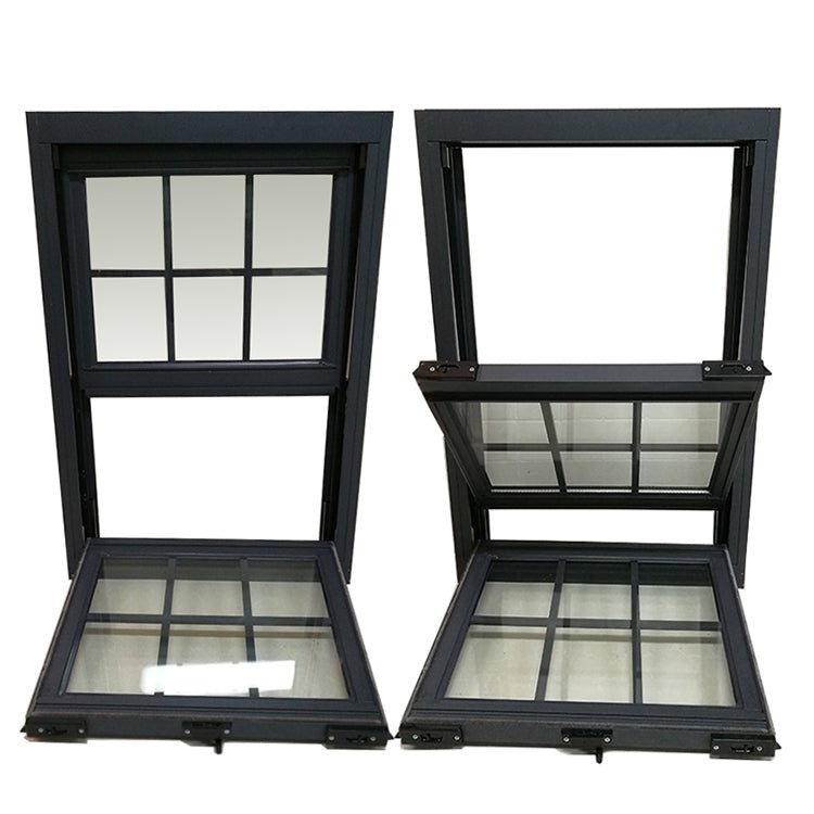 Good Price silver aluminium windows section window retro fitting - Doorwin Group Windows & Doors