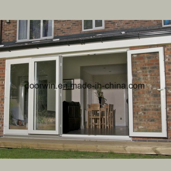 Good Quality Accordion Glass Door Bi-Folding - China White, Folding Door - Doorwin Group Windows & Doors