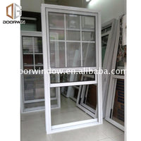 Good quality and price of inexpensive double hung windows house window grills pictures grey powder coated aluminium - Doorwin Group Windows & Doors
