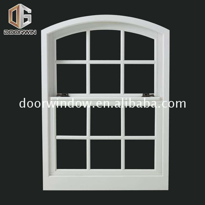 Good quality and price of inexpensive double hung windows house window grills pictures grey powder coated aluminium - Doorwin Group Windows & Doors