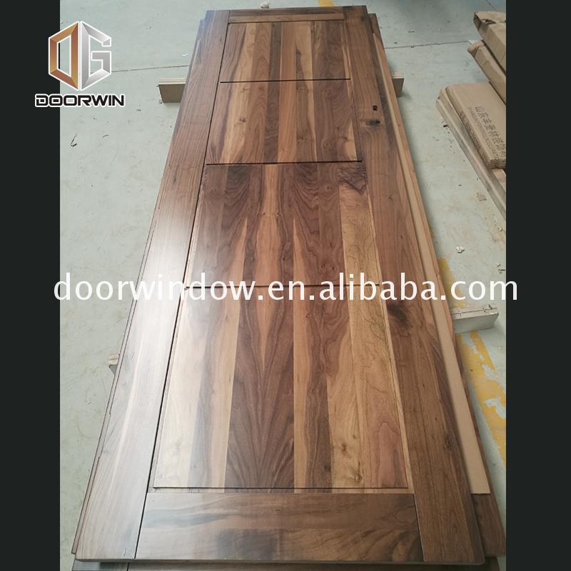 Good quality and price of wooden door for main entrance home details - Doorwin Group Windows & Doors