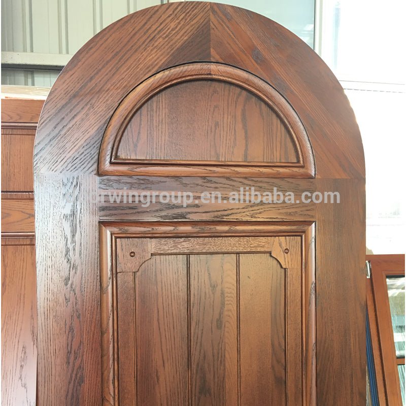 Good quality dark oak interior doors custom wood - Doorwin Group Windows & Doors