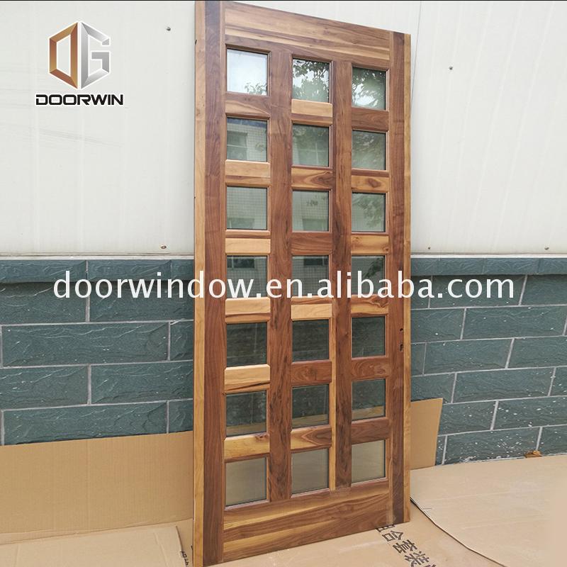 Good quality double wood doors exterior chinese wooden door antique solid by Doorwin on Alibaba - Doorwin Group Windows & Doors