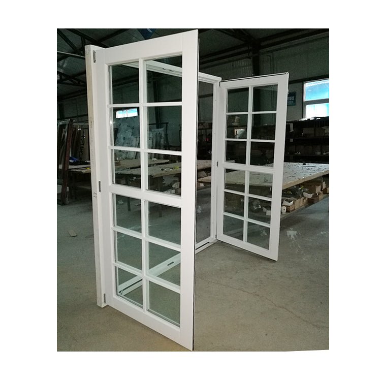 Good quality factory directly french window brasserie and bar doors with grids casement - Doorwin Group Windows & Doors