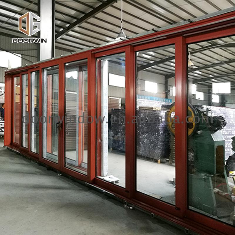 Good quality factory directly full wall sliding doors front free - Doorwin Group Windows & Doors