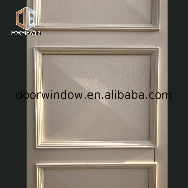 Good quality solid white doors room divider simple entrance door designs - Doorwin Group Windows & Doors