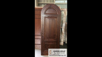 half glass interior wood doors half screen wooden door by Doorwin on Alibaba - Doorwin Group Windows & Doors
