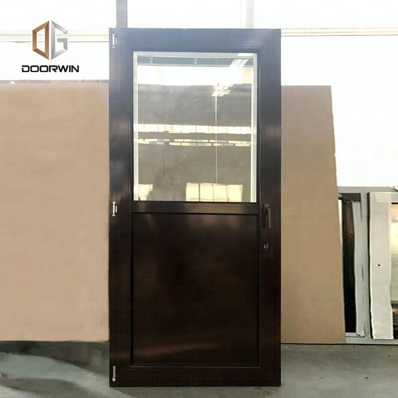 half glass interior wood doors half screen wooden door by Doorwin on Alibaba - Doorwin Group Windows & Doors