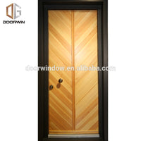 Hdf door skin hanging swinging main door design front entrance security doors by Doorwin on Alibaba - Doorwin Group Windows & Doors