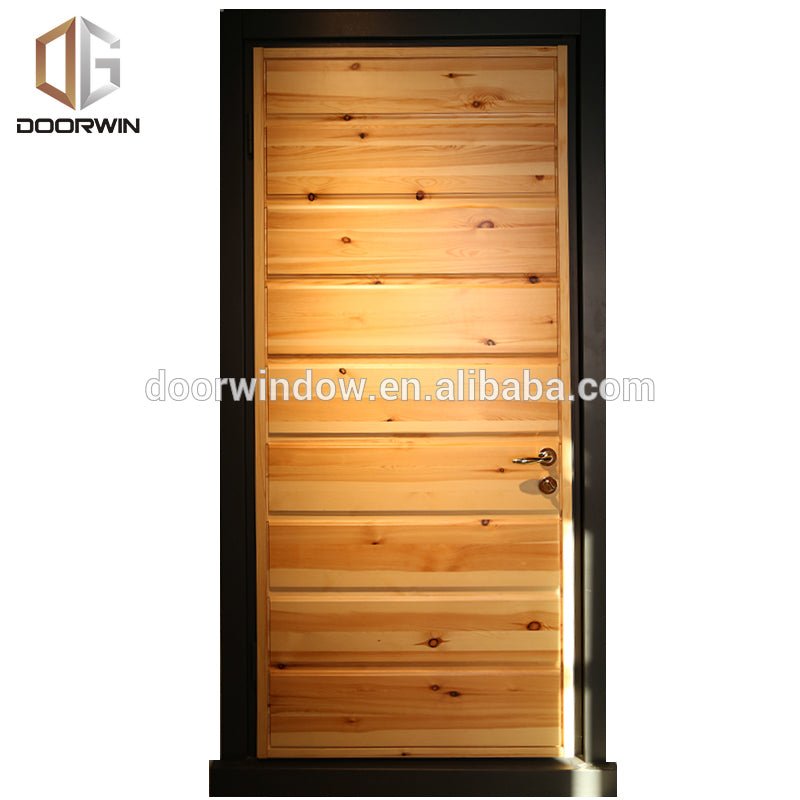 Hdf door skin hanging swinging main door design front entrance security doors by Doorwin on Alibaba - Doorwin Group Windows & Doors