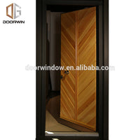 Hdf door skin hanging swinging main door design front entrance security doors by Doorwin on Alibaba - Doorwin Group Windows & Doors