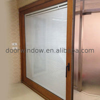 Heavy duty sliding door roller garage windows decorative glass doors - Doorwin Group Windows & Doors
